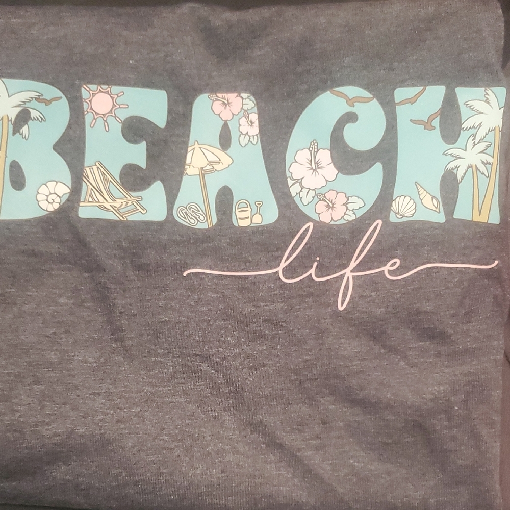 'Beach Life' Graphic Tanktop